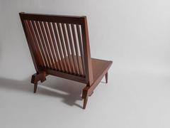 George Nakashima Studios Walnut Lounge Chair