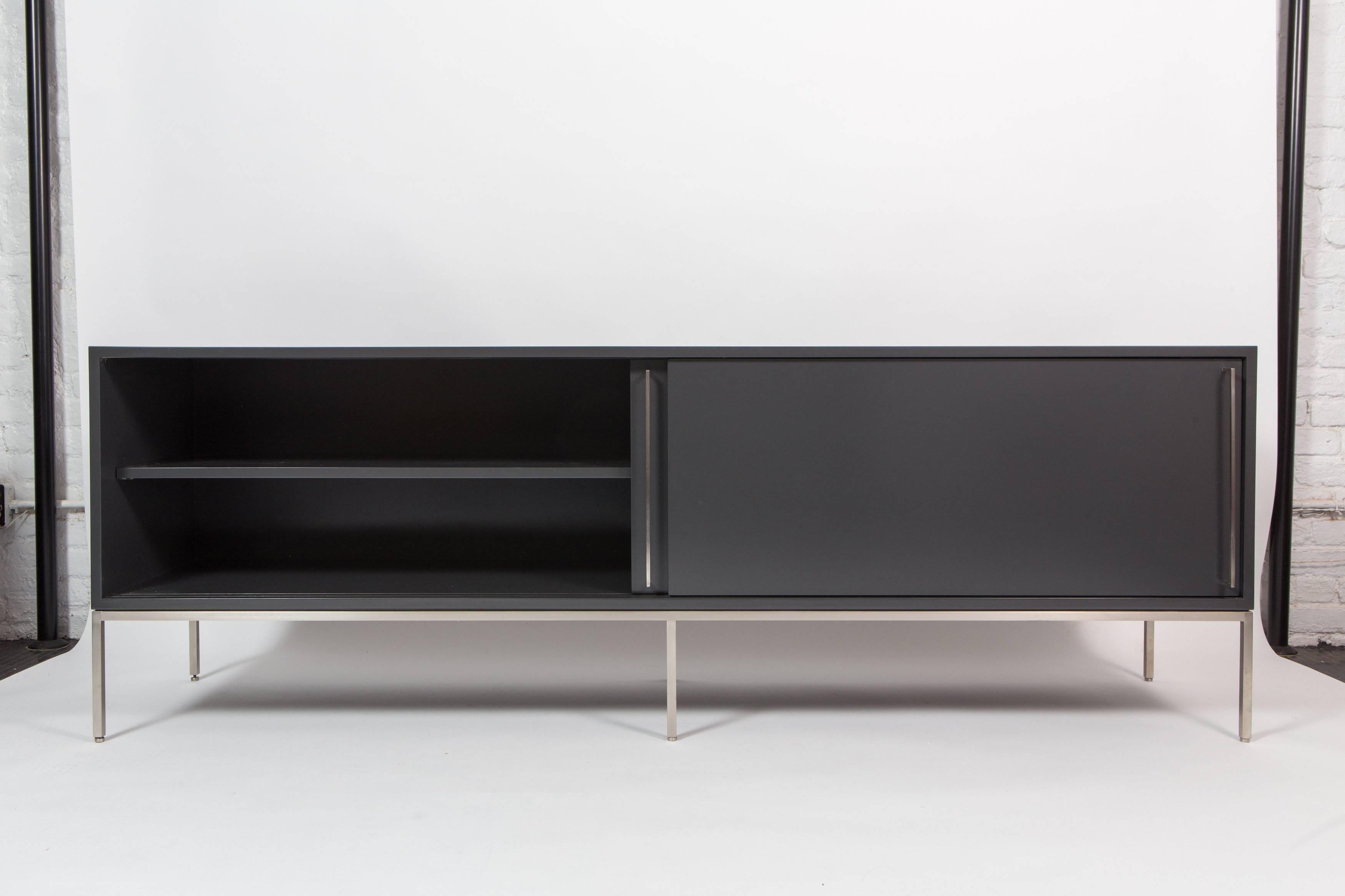 Re 379 Two-Toned Credenza  In Good Condition For Sale In New York, NY