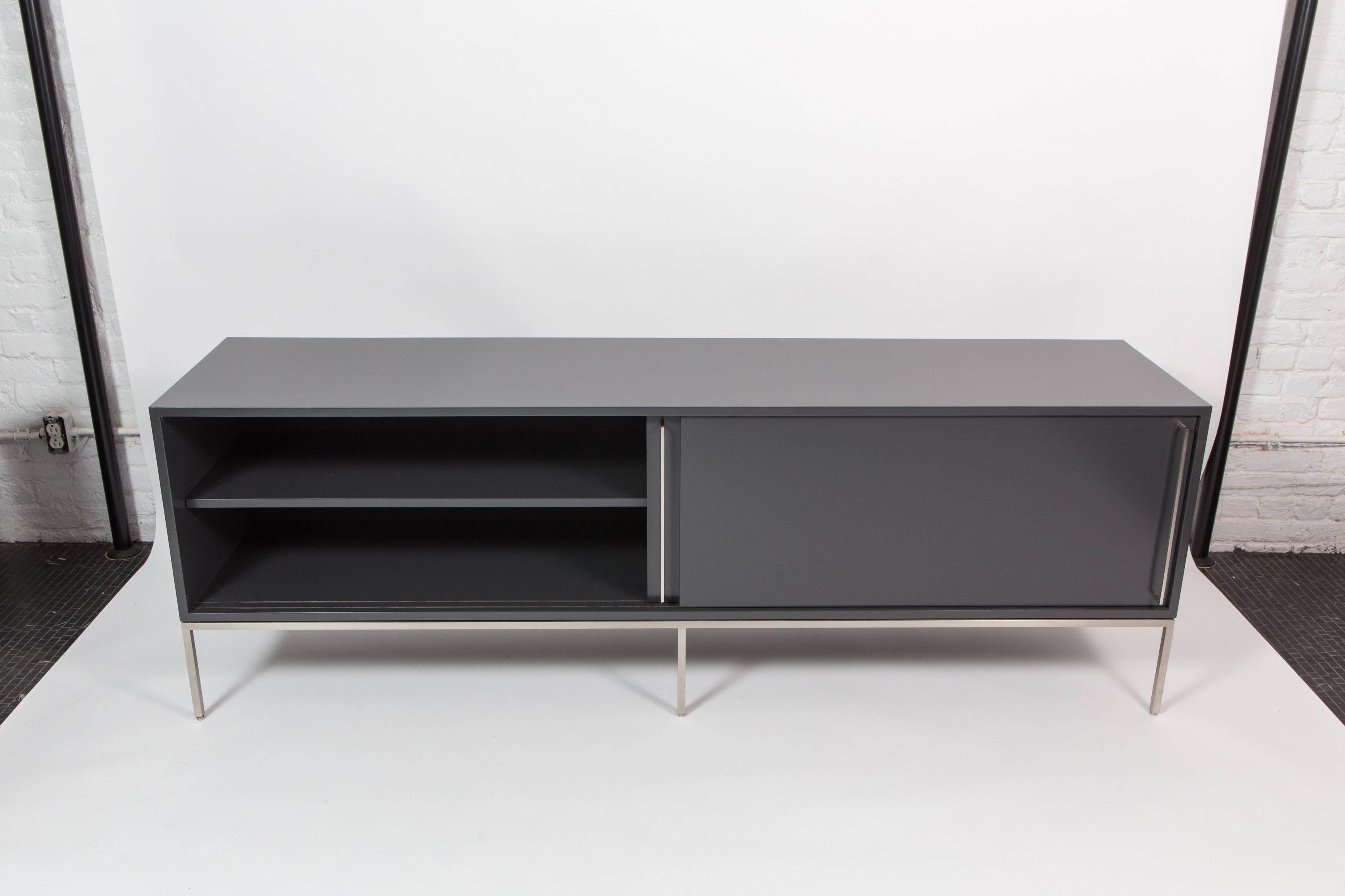 Contemporary Re 379 Two-Toned Credenza  For Sale