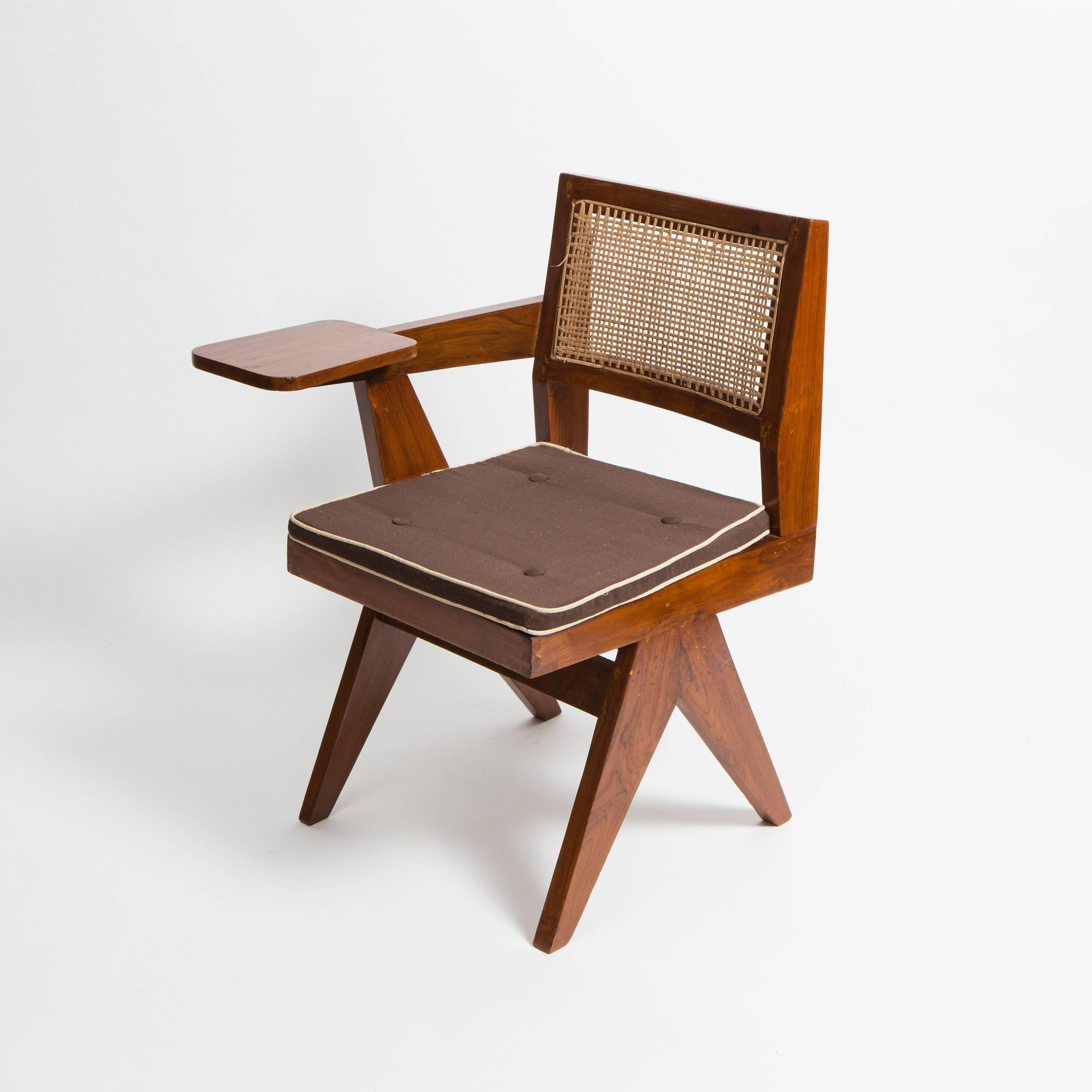 Swiss Desk Chair by Pierre Jeanneret for Punjab University