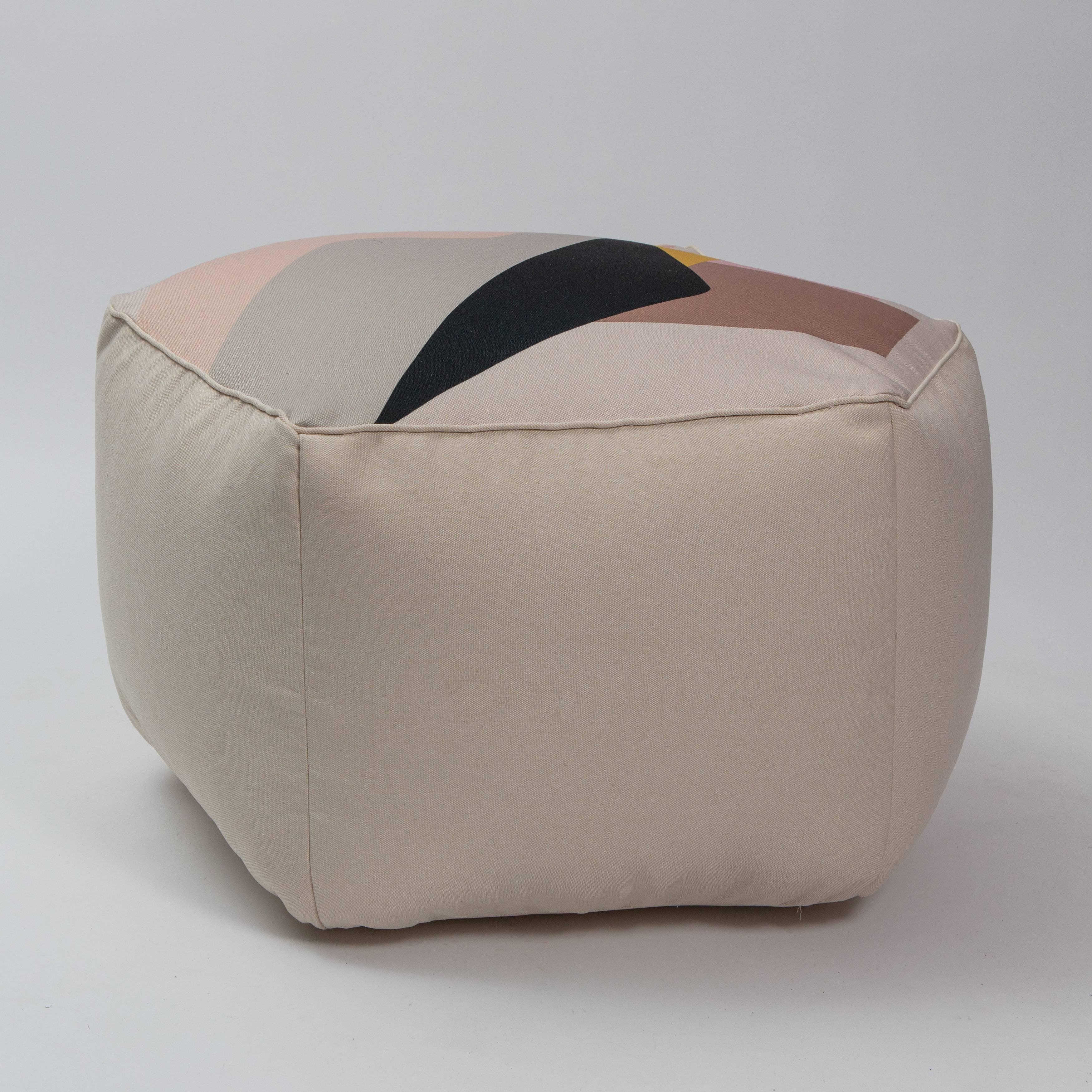 This pouf was designed for a show at reGeneration entitled "Two Mundos." The collection of 70 pieces includes individual work by 9 Costa Rican designers as well as collaborations between the show's curator, Gabriela Valenzuela-Hirsch and