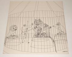 Alexander Calder Circus Drawings Portfolio