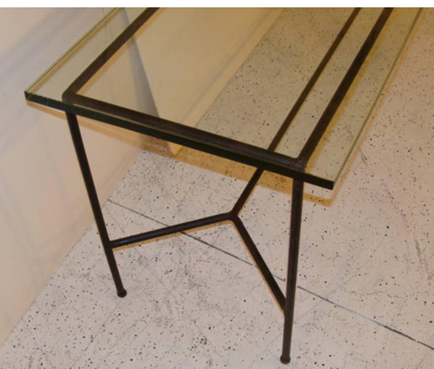 Mid-Century Modern Midcentury Low Console or Sofa Table For Sale