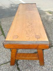 Antique Oak Low Table/Bench