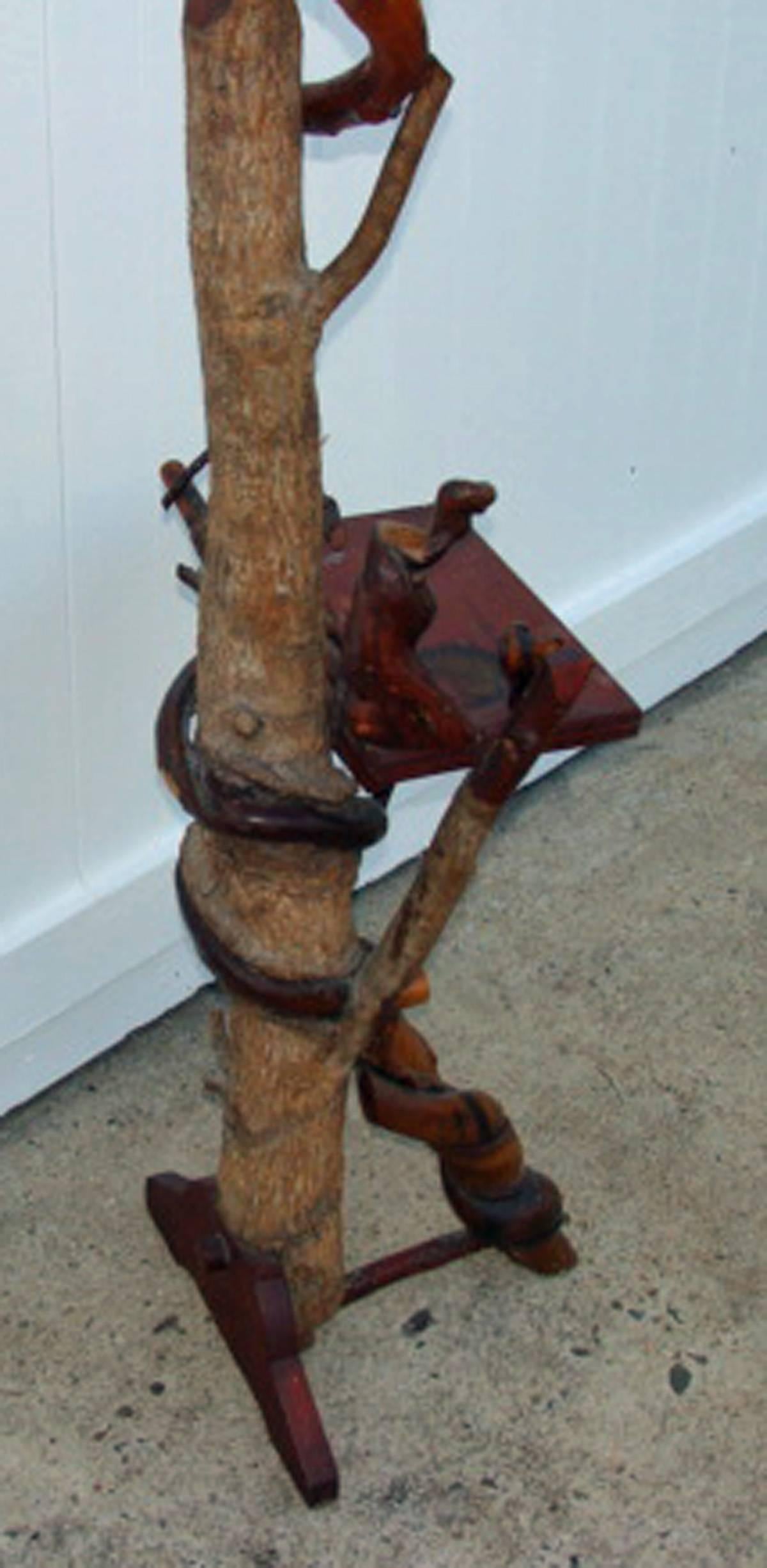 Adirondack Folky Rustic Valet/Stand For Sale