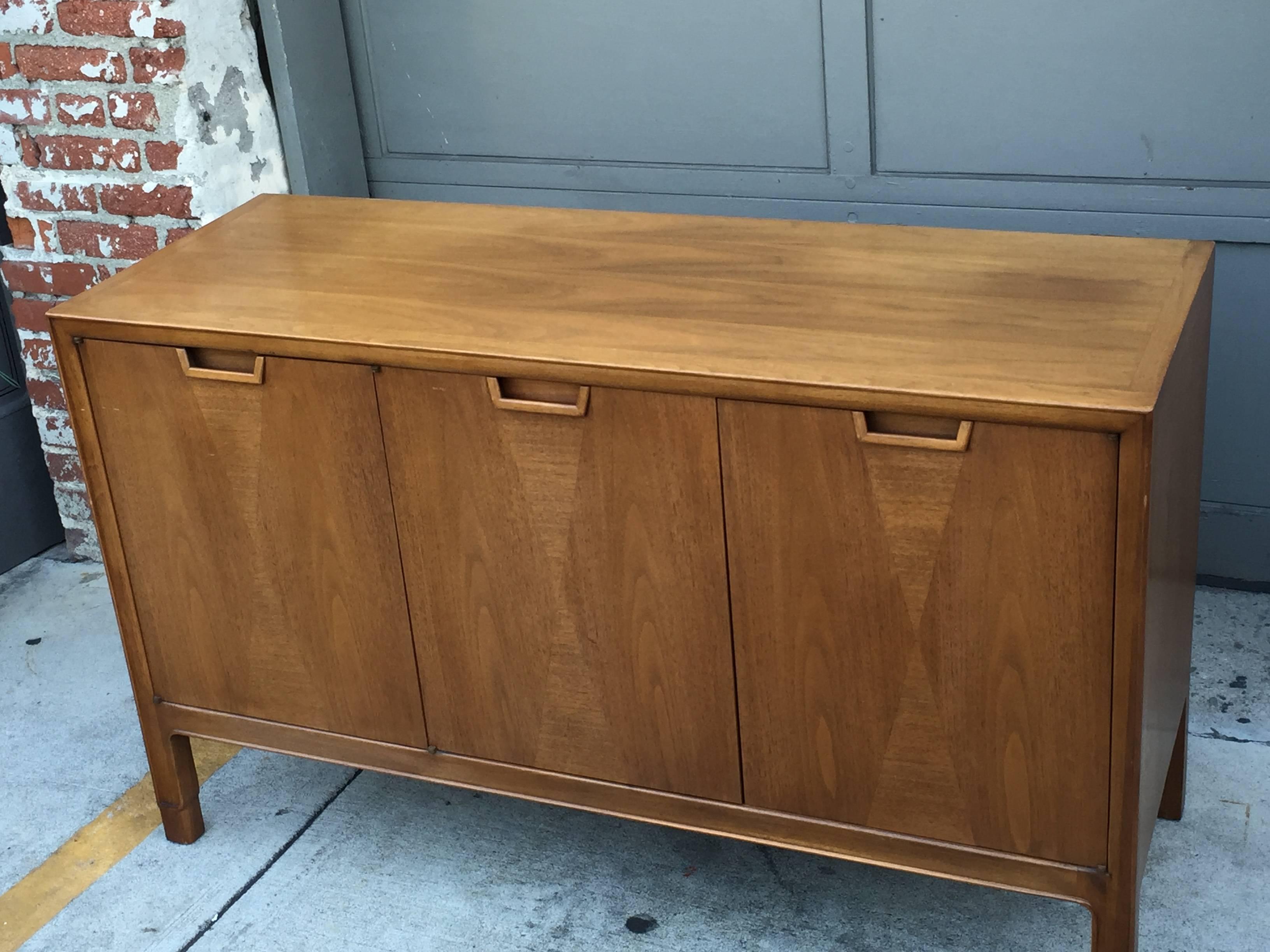 Impeccable buffet or sideboard by John Stuart for Mount Airy - Janus Collection.