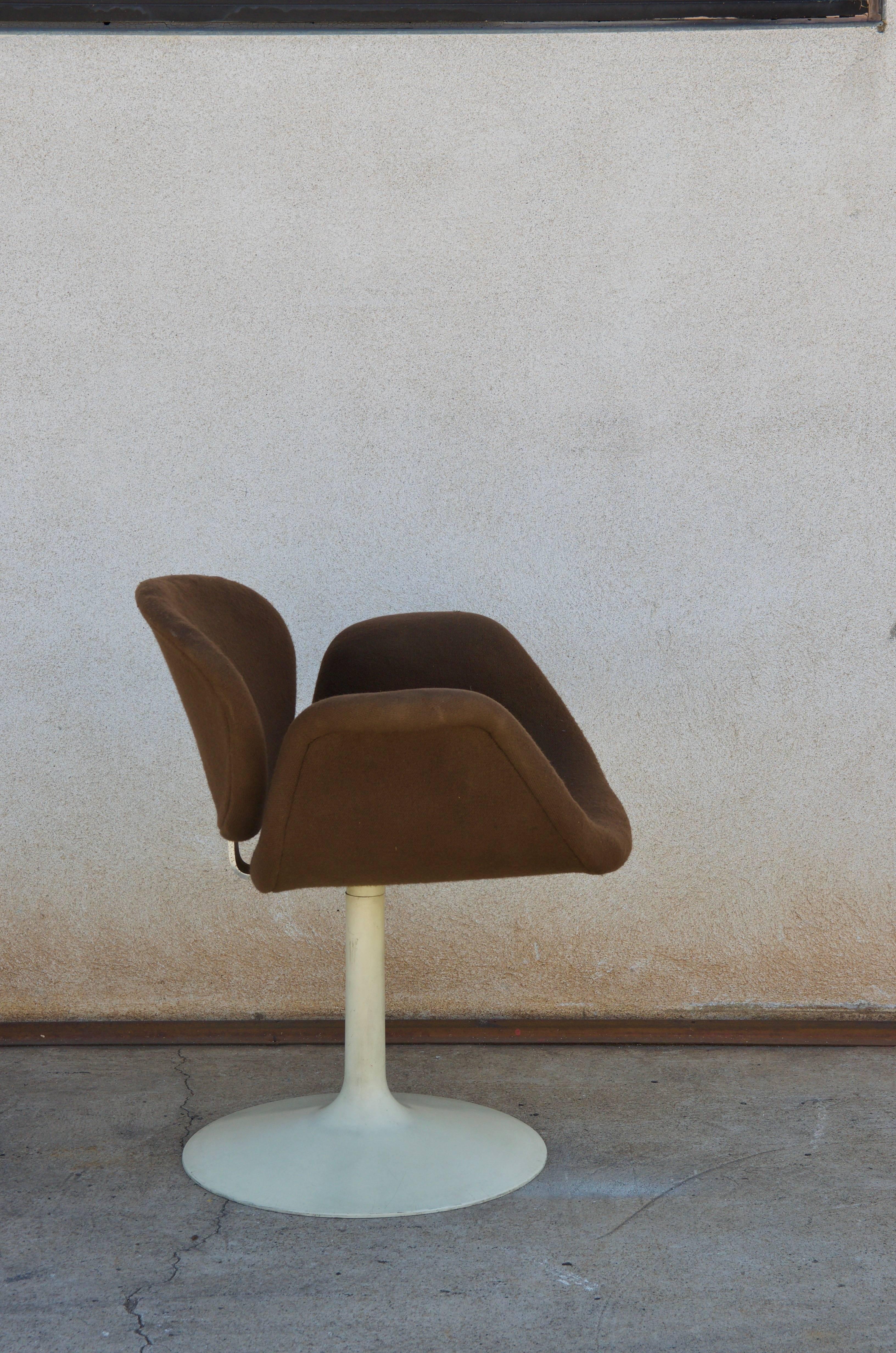 French Pair of Original Little Tulip Chairs by Pierre Paulin for Artifort