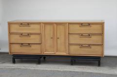 Large Bleached Mahogany Dresser by American of Martinsville