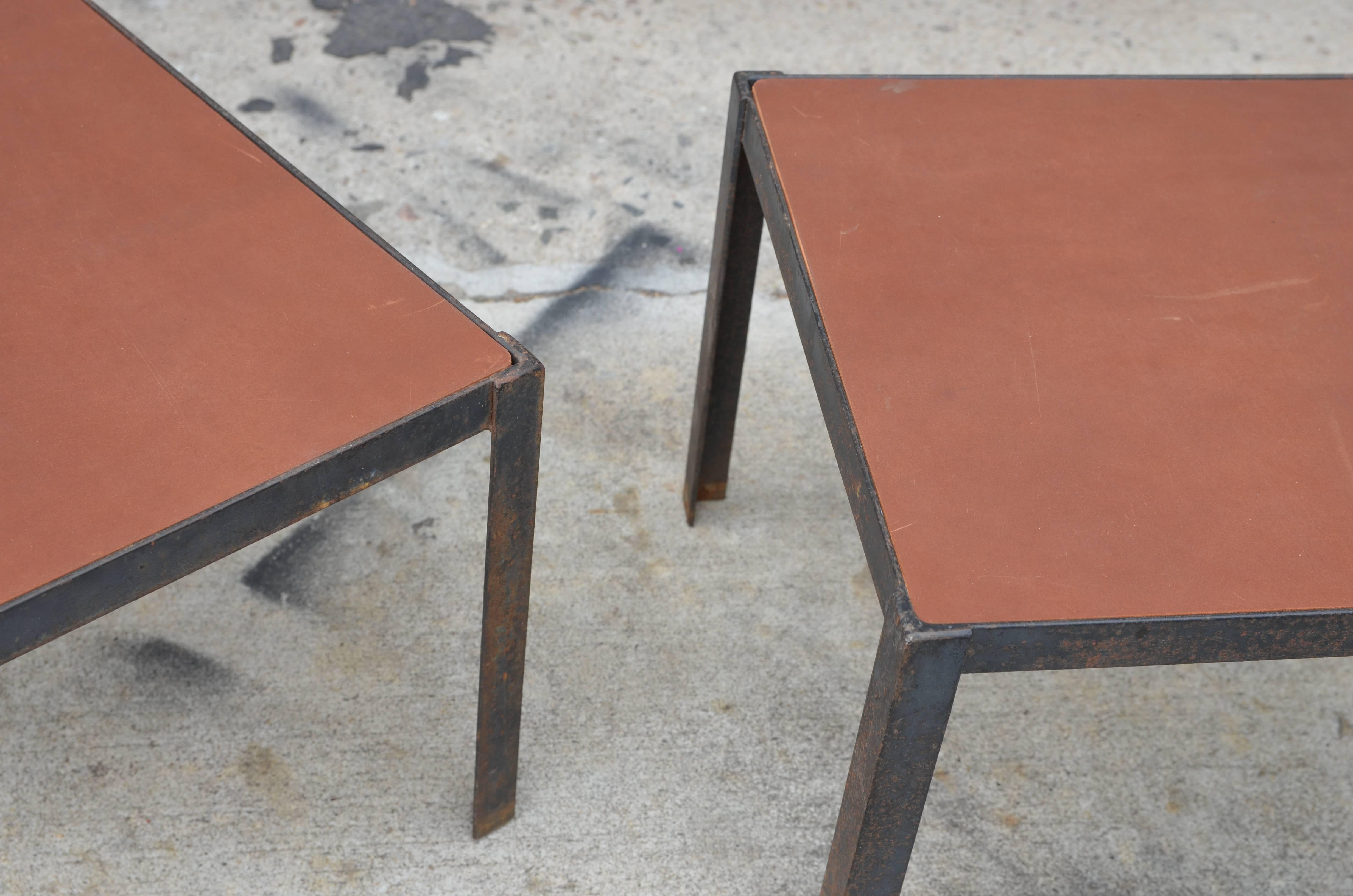 Damier Modular Coffee Table or Set of Side Tables by Design Frères 1