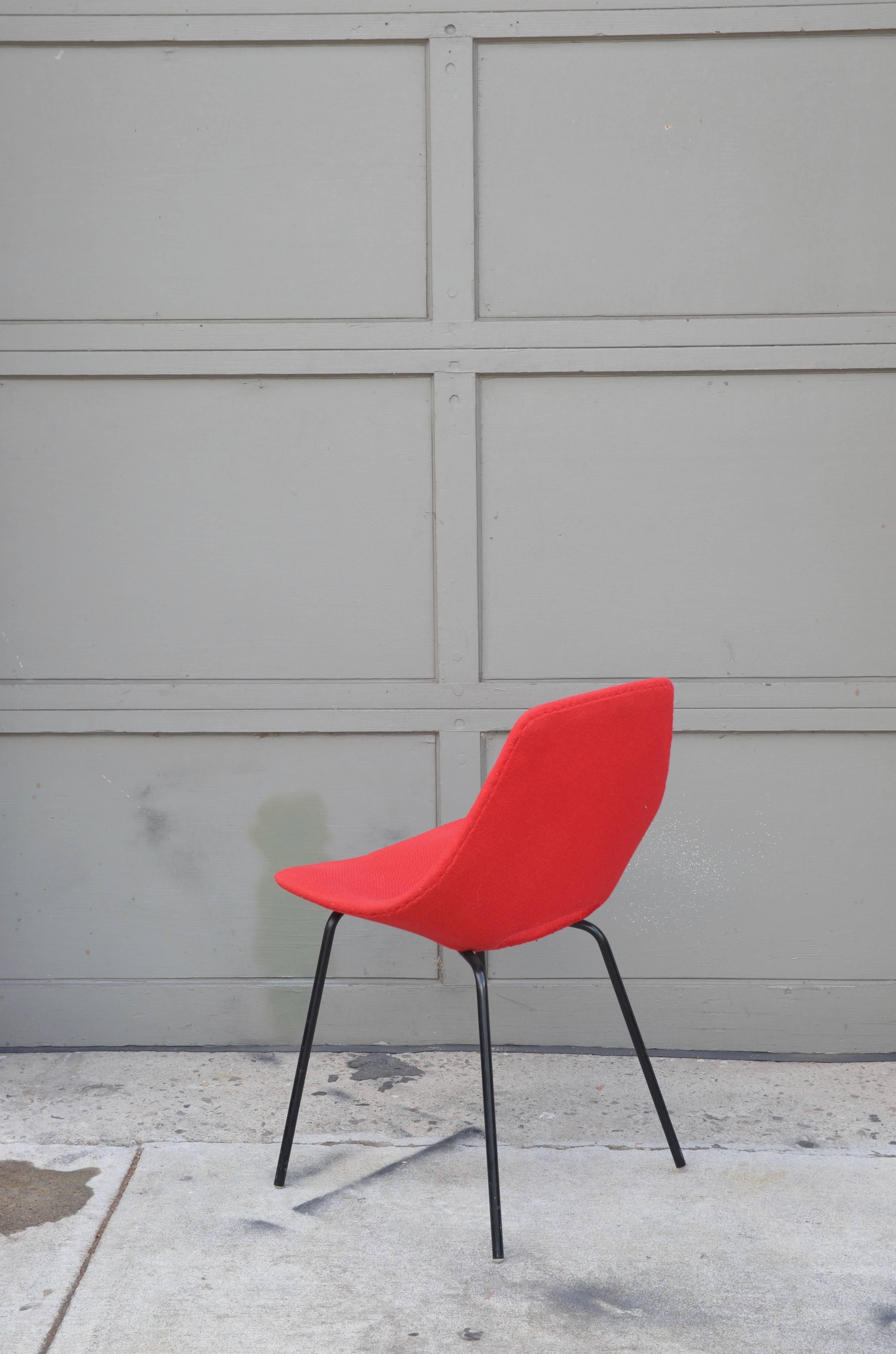 French Pair of Tonneau Chairs by Pierre Guariche