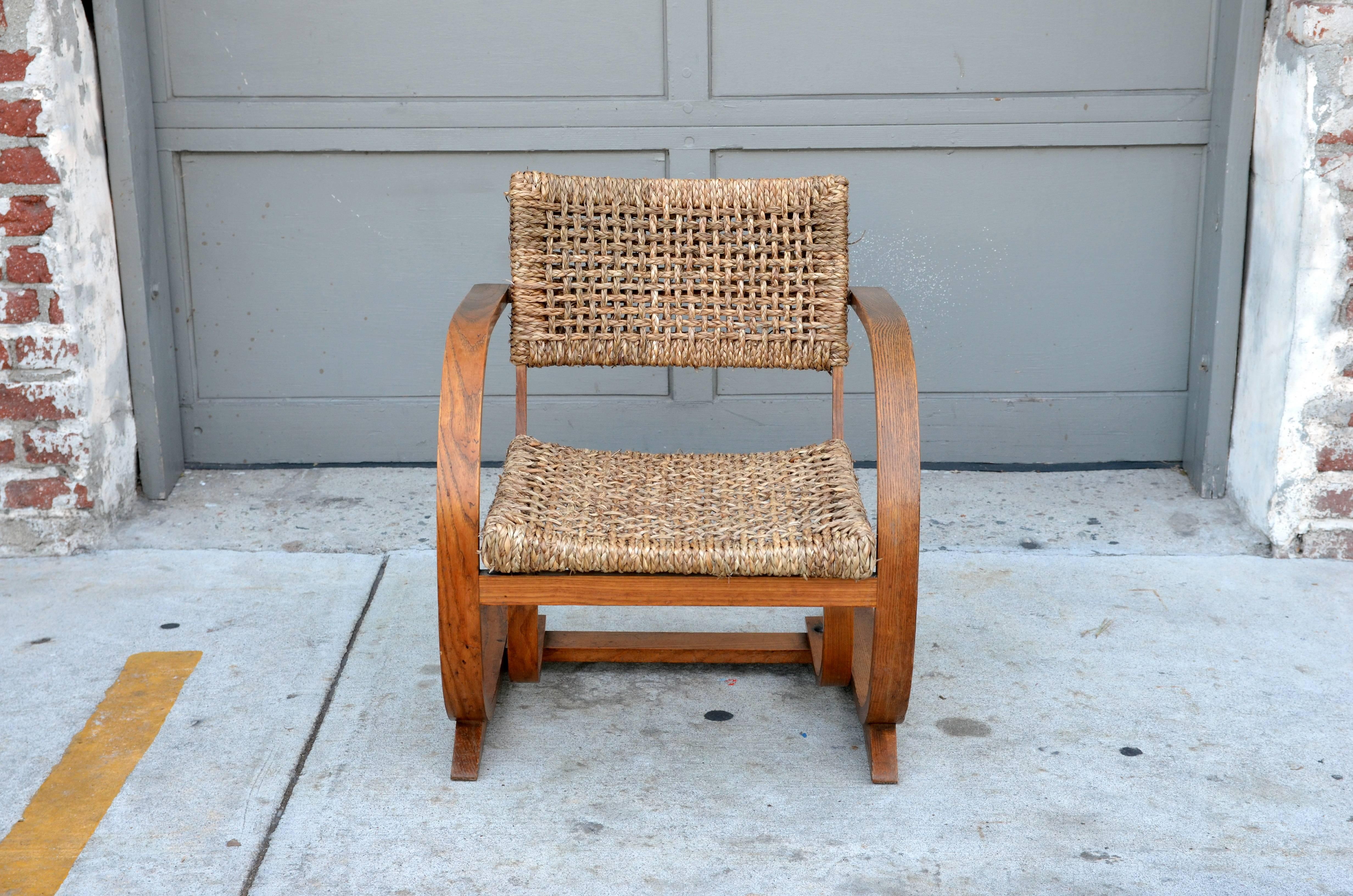 audoux minet rope chairs