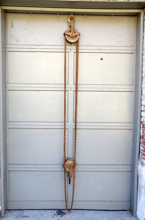 Heavy Duty Industrial Pulley For Sale at 1stdibs