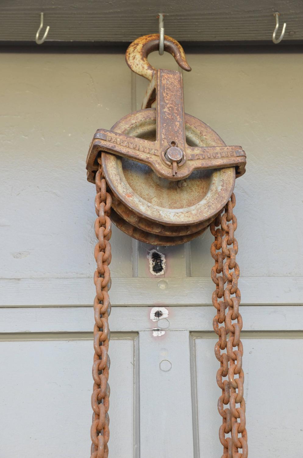 Heavy Duty Industrial Pulley For Sale at 1stdibs