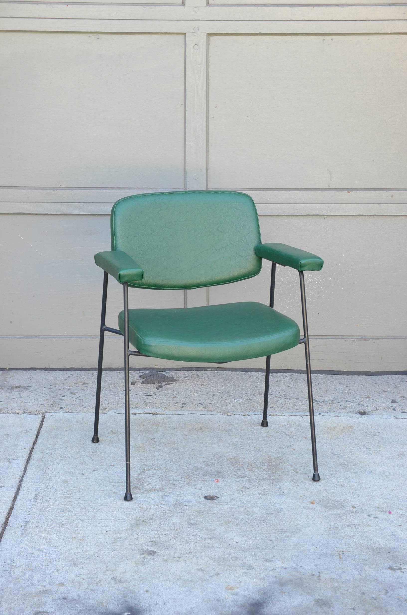 Mid-20th Century Original CM197 Armchair by Pierre Paulin for Thonet France For Sale