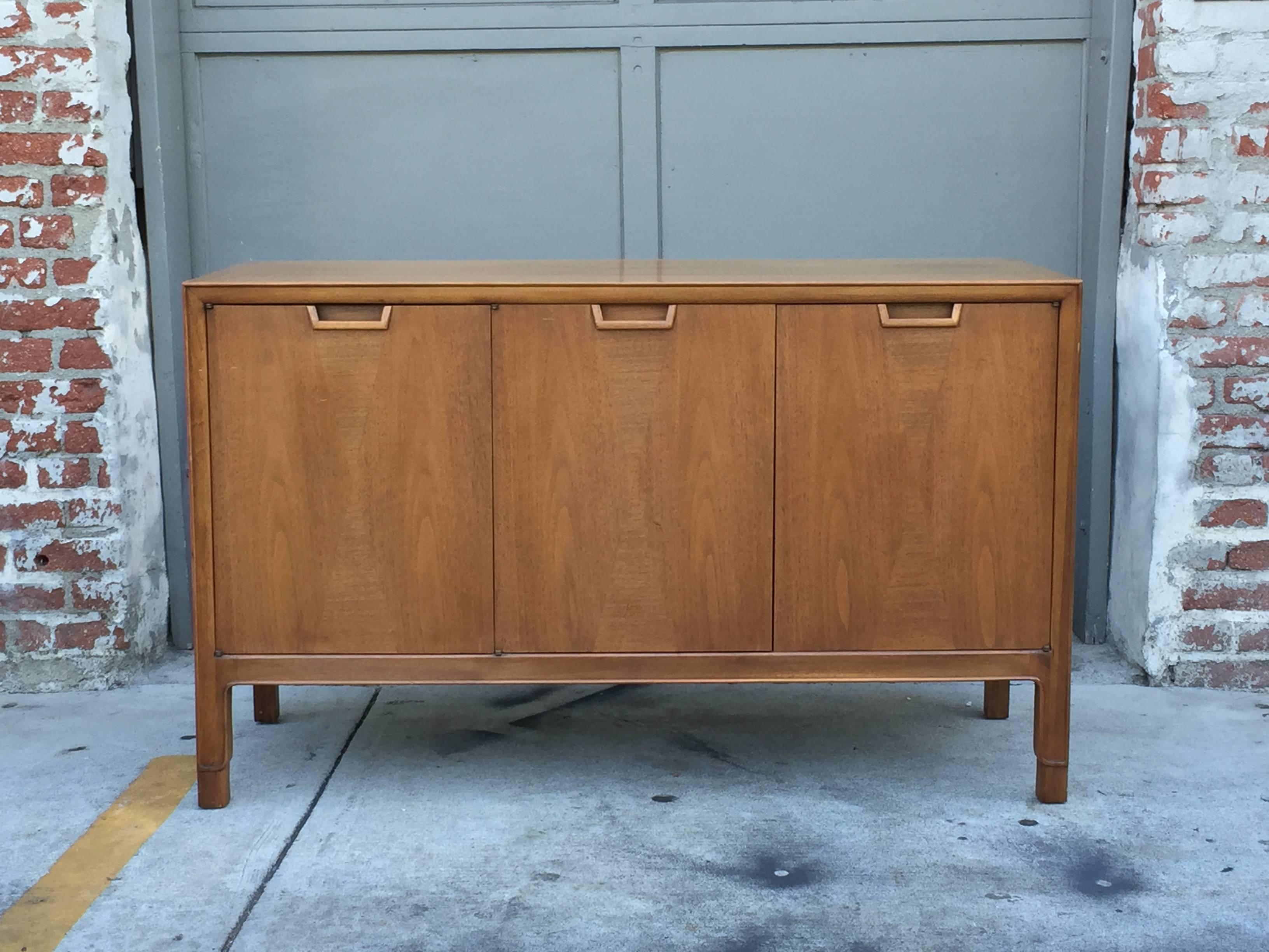 Impeccable Walnut Buffet or Sideboard by John Stuart for Mount Airy 2