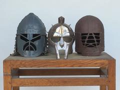 Decorative Collection of Three Movie Prop Masks