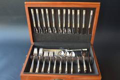 Set of 89 Piece Aegean Weave Gold Sterling Silver Set