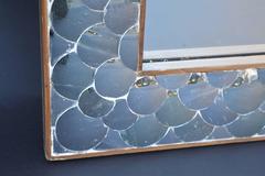 Scallop Mirrored Mirror