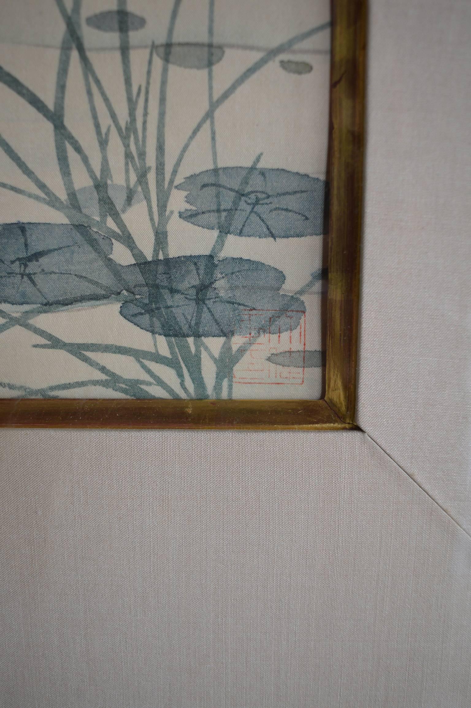 Set of Four Chinese Water Color Paintings 2