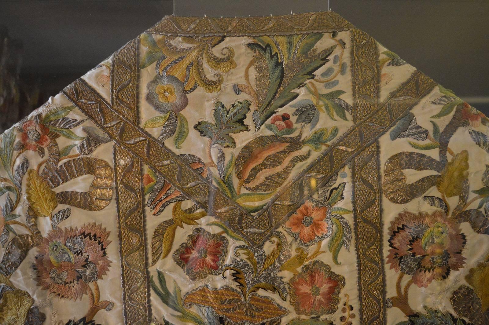 18th Century Embroidered Chasuble 1