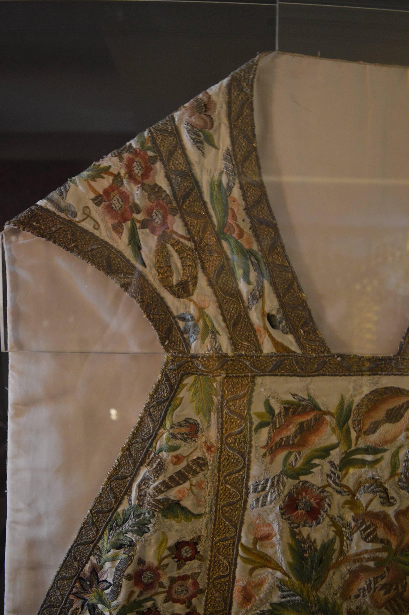 Italian 18th Century Embroidered Chasuble