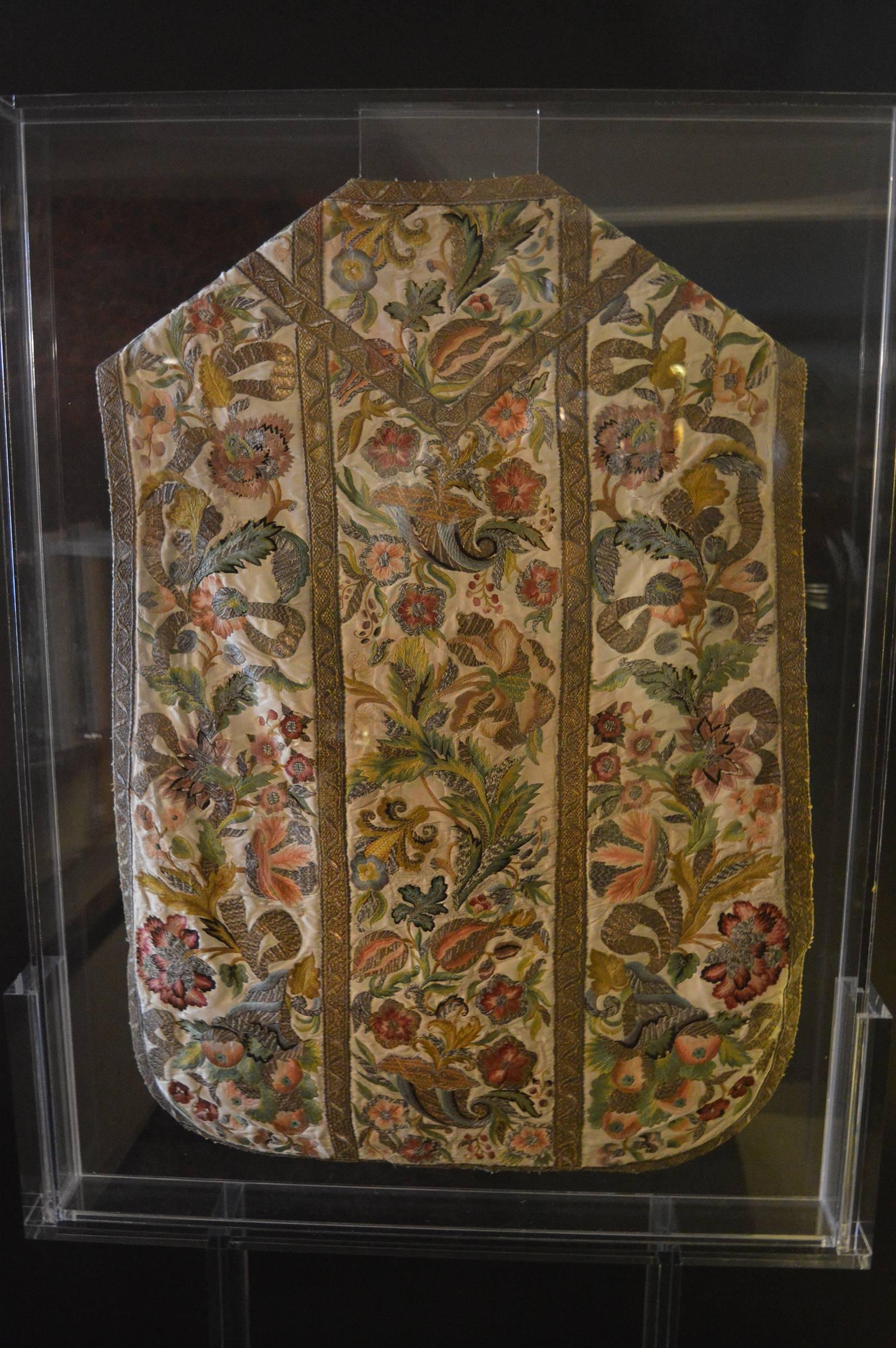 18th Century Embroidered Chasuble 2