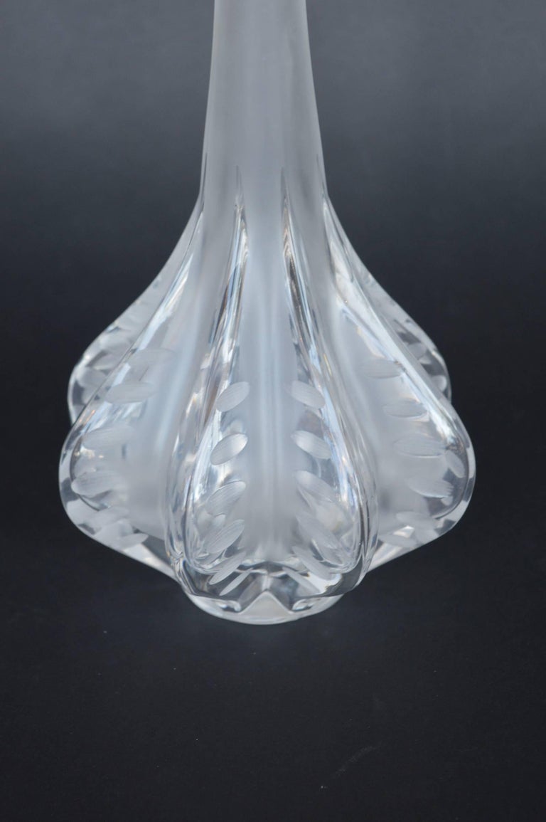 Marie Claude Lalique Vase For Sale at 1stDibs