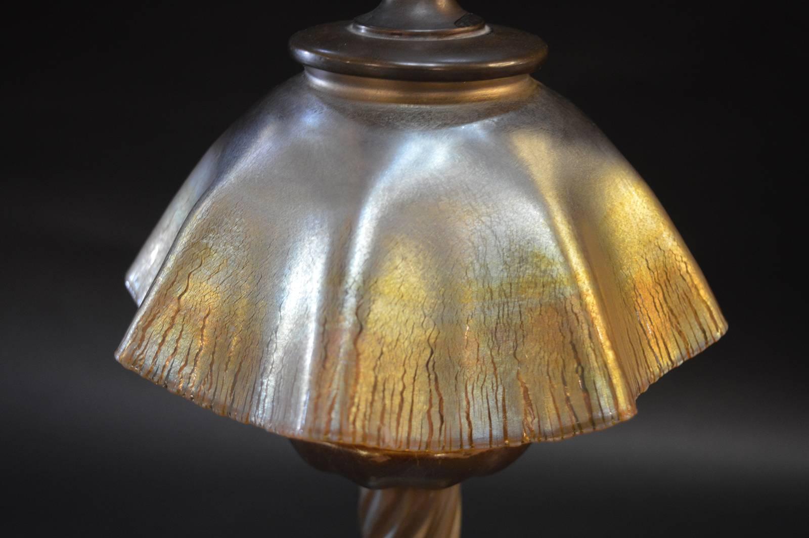 American Tiffany Table Lamp