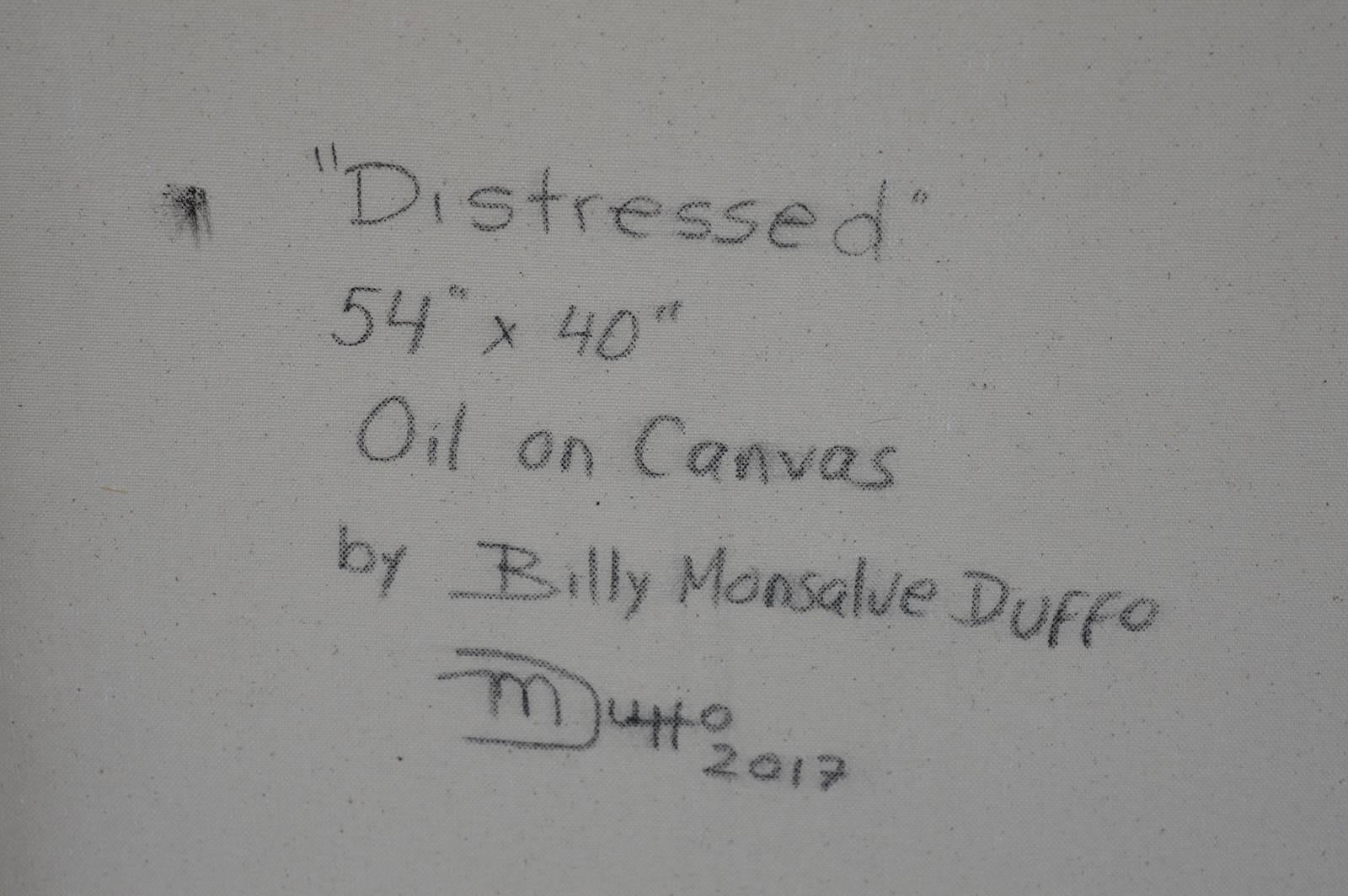 „ „Distressed““ von Billy Monslave Duffo (21. Jahrhundert und zeitgenössisch) im Angebot