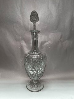 St. Louis Cristal Wine Decanter. circa 1900s