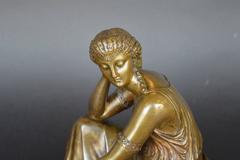 French Bronze Art Nouveau Classical Figural Women by L. Kley