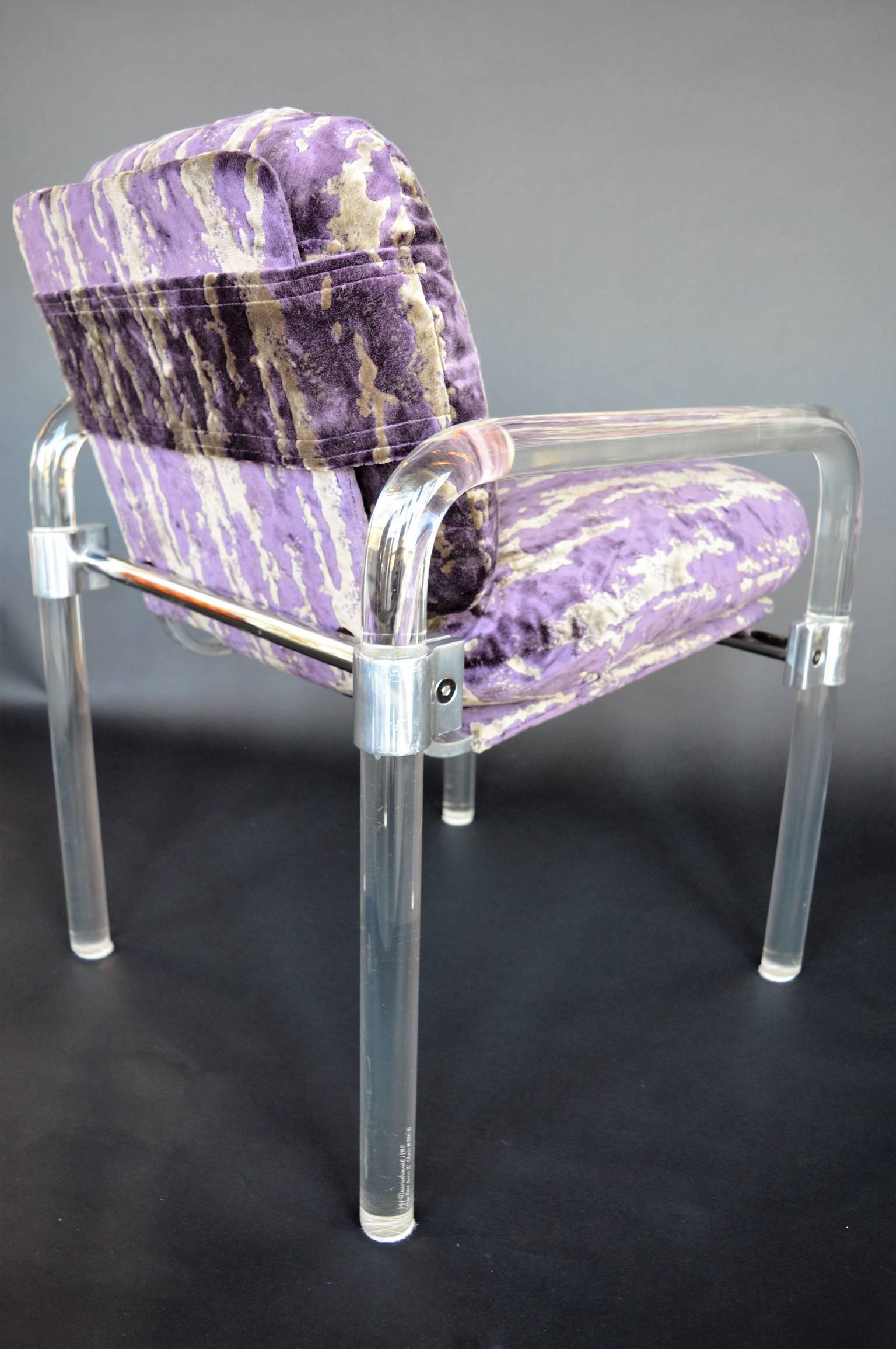 Paire de chaises «ipe Line Series ii Chairs » en Lucite moulée de Jeff Messerschmidt Excellent état - En vente à Los Angeles, CA