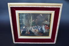 KPM Porcelain Plaque "Garden of Love"