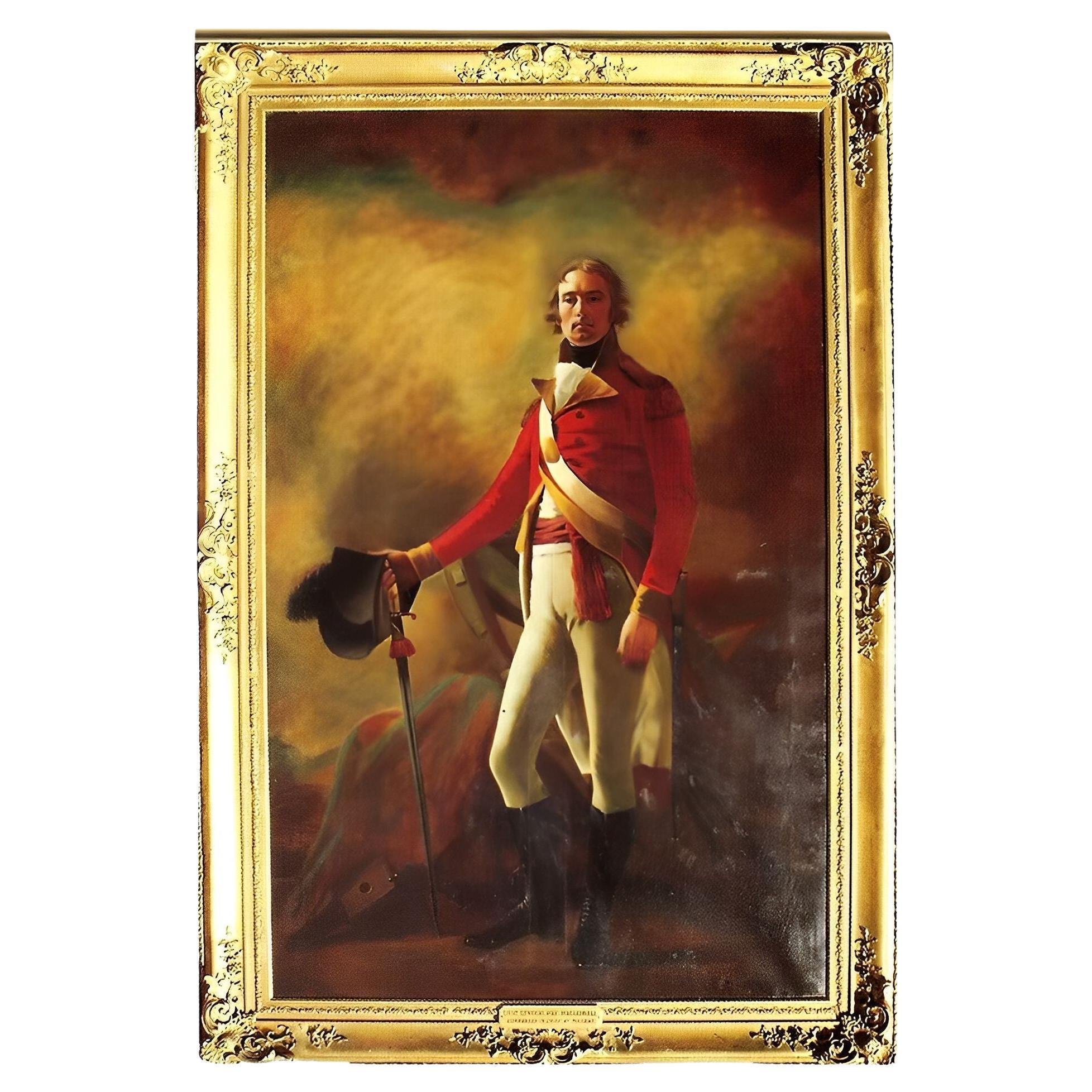 Ritratto monumentale del Ten. Il generale Hay MacDowall di Sir Henry Raeburn, 1805-1815 in vendita