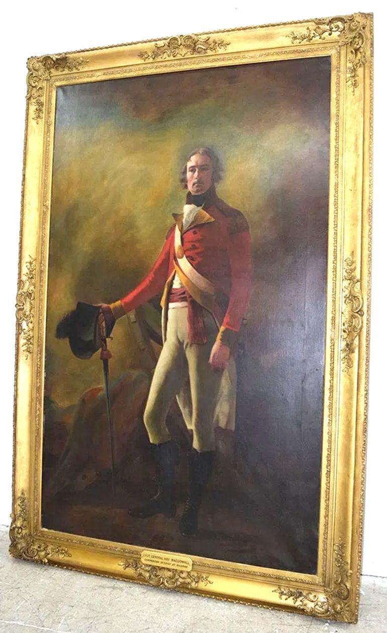 Ritratto monumentale del Ten. Il generale Hay MacDowall di Sir Henry Raeburn, 1805-1815 in vendita 1