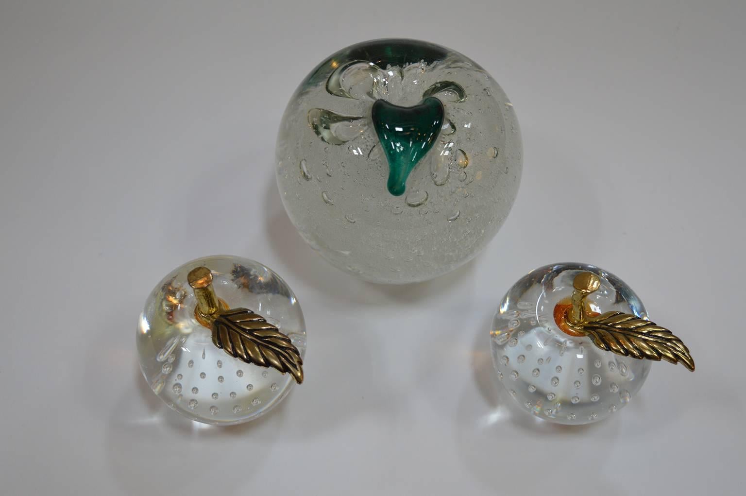20th Century Collection of Art Glass Paper Weights