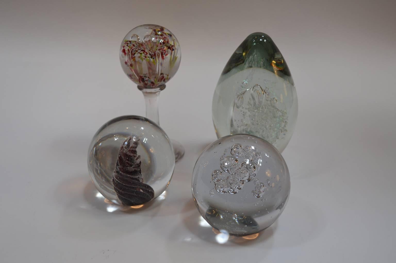 Collection of Art Glass Paper Weights 2