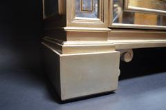 White Gold Mirrored Ferguson Copeland Commode