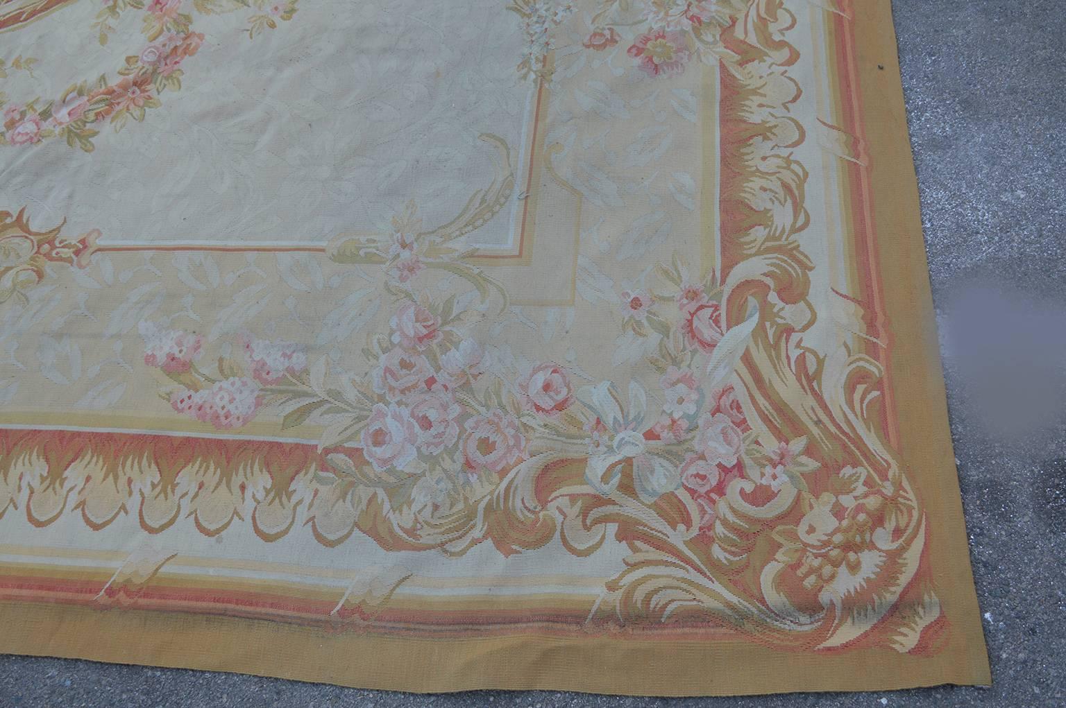 French Aubusson Rug