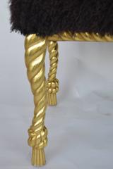 Pair of Hand-Carved Wood Stools