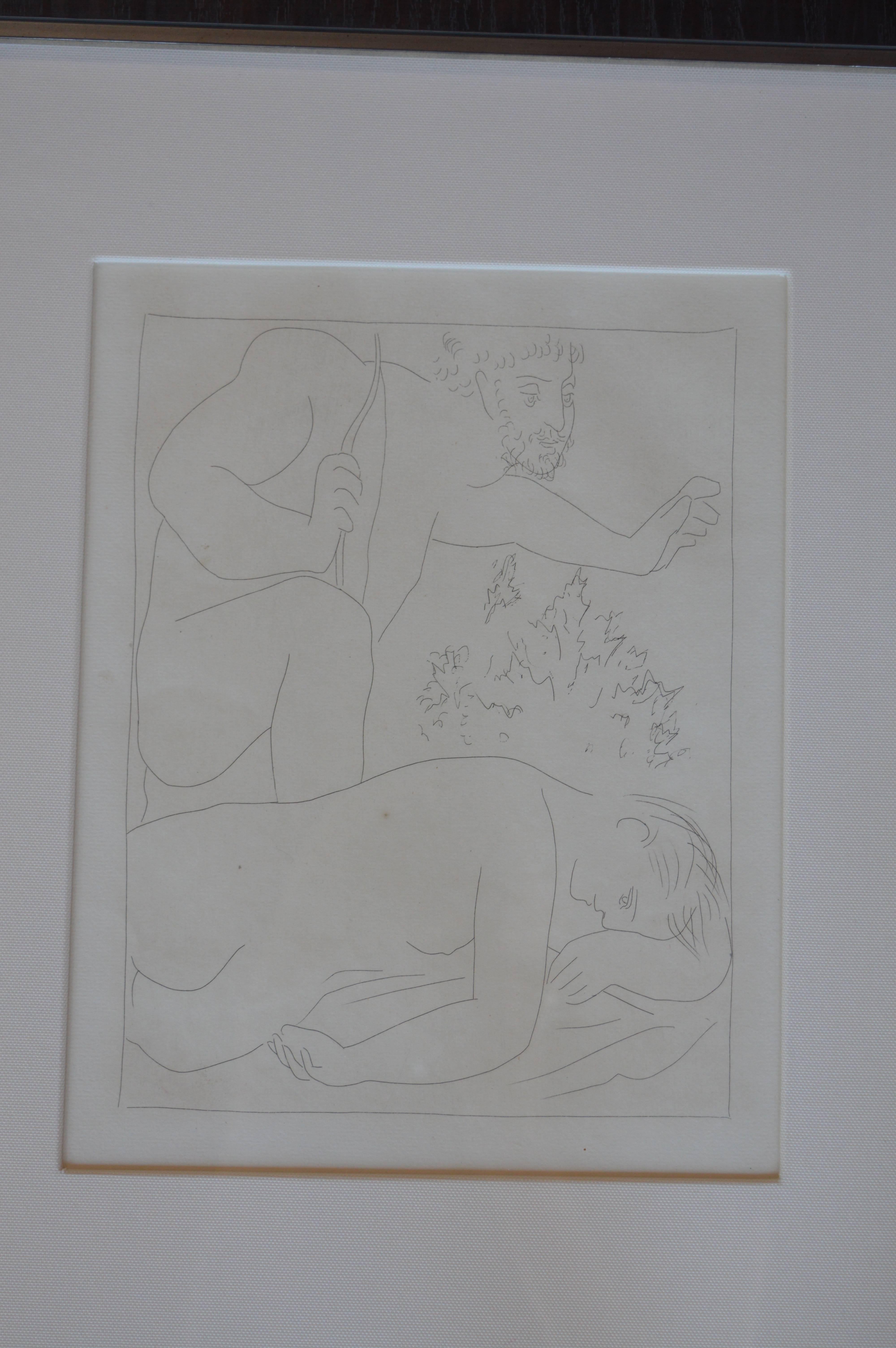 20th Century Set of Five Pablo Picasso Etchings