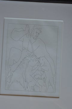 Set of Five Pablo Picasso Etchings