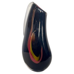 Diamond vasi in vetro si murano vintage anni '90