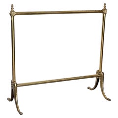 Vintage brass towel rack – elegant Art Nouveau style, 1950s