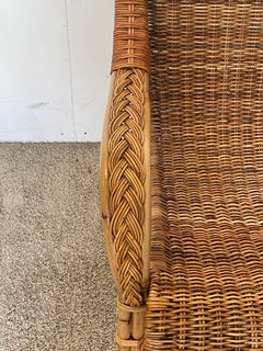 Wunderschöner Vintage-Sessel aus Bambus und Rattan, „Aurelia“, aus den 60er Jahren