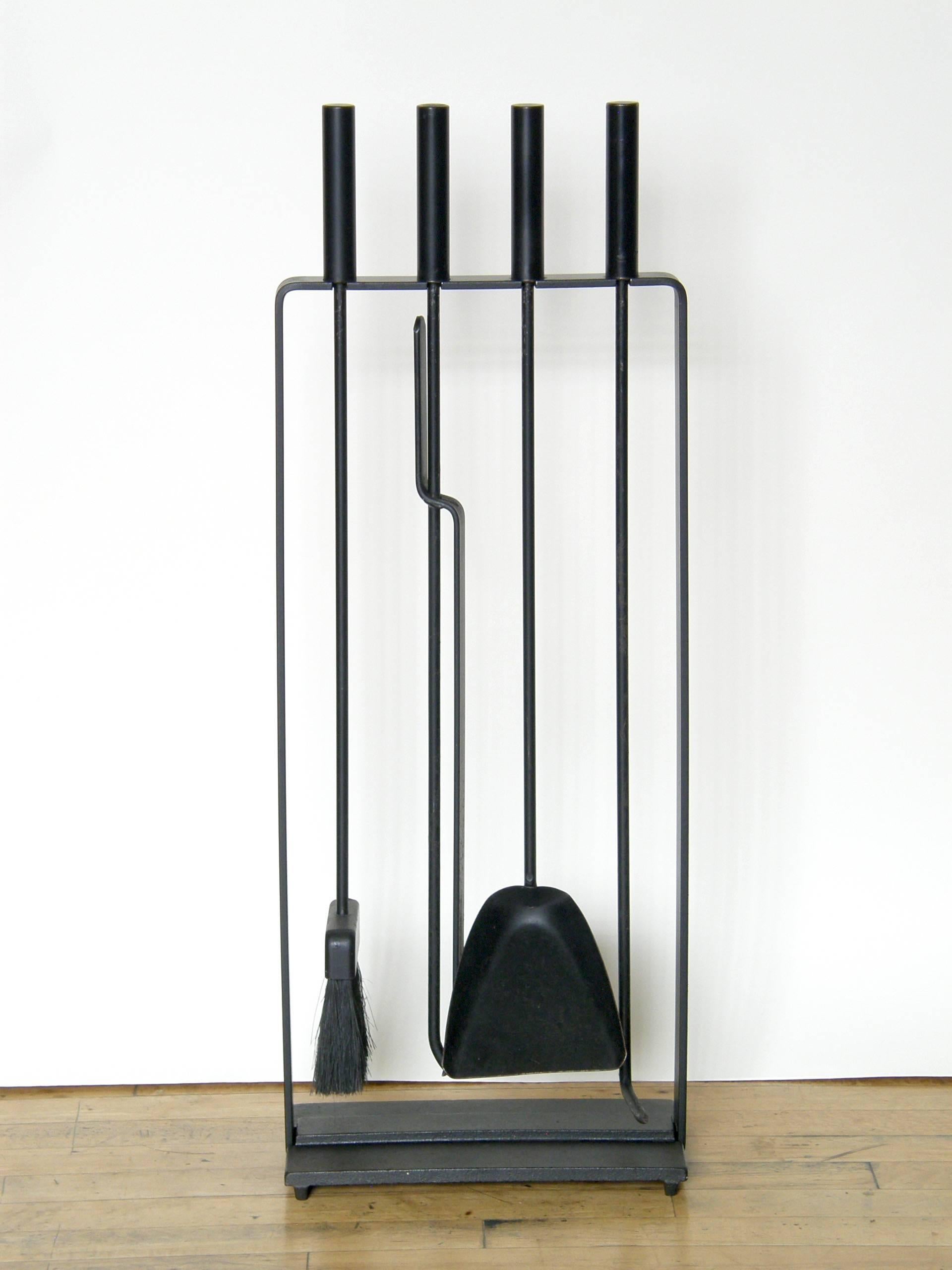 American Modernist Fireplace Tools