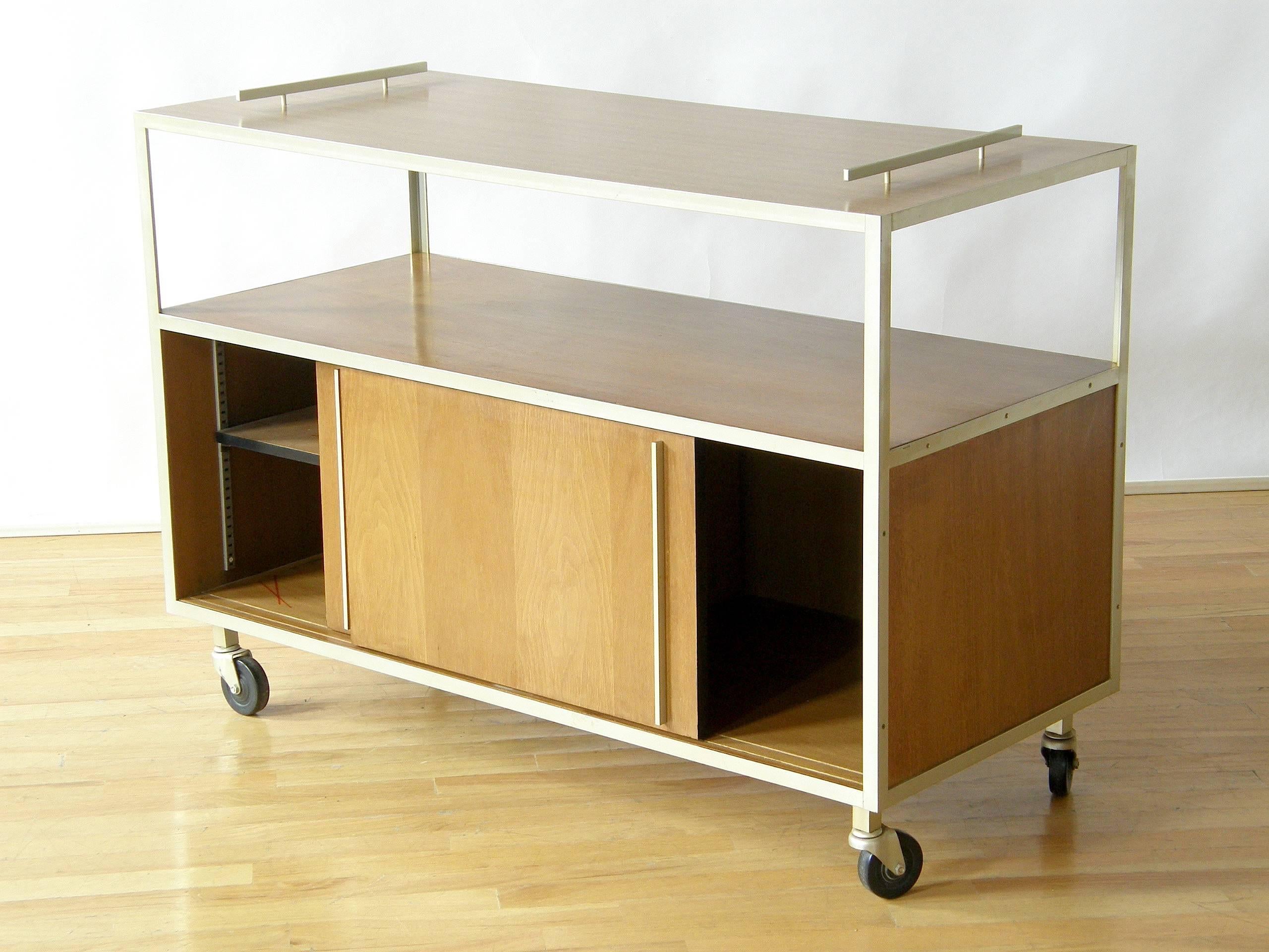 Mid-Century Modern 1950s Serving Cart