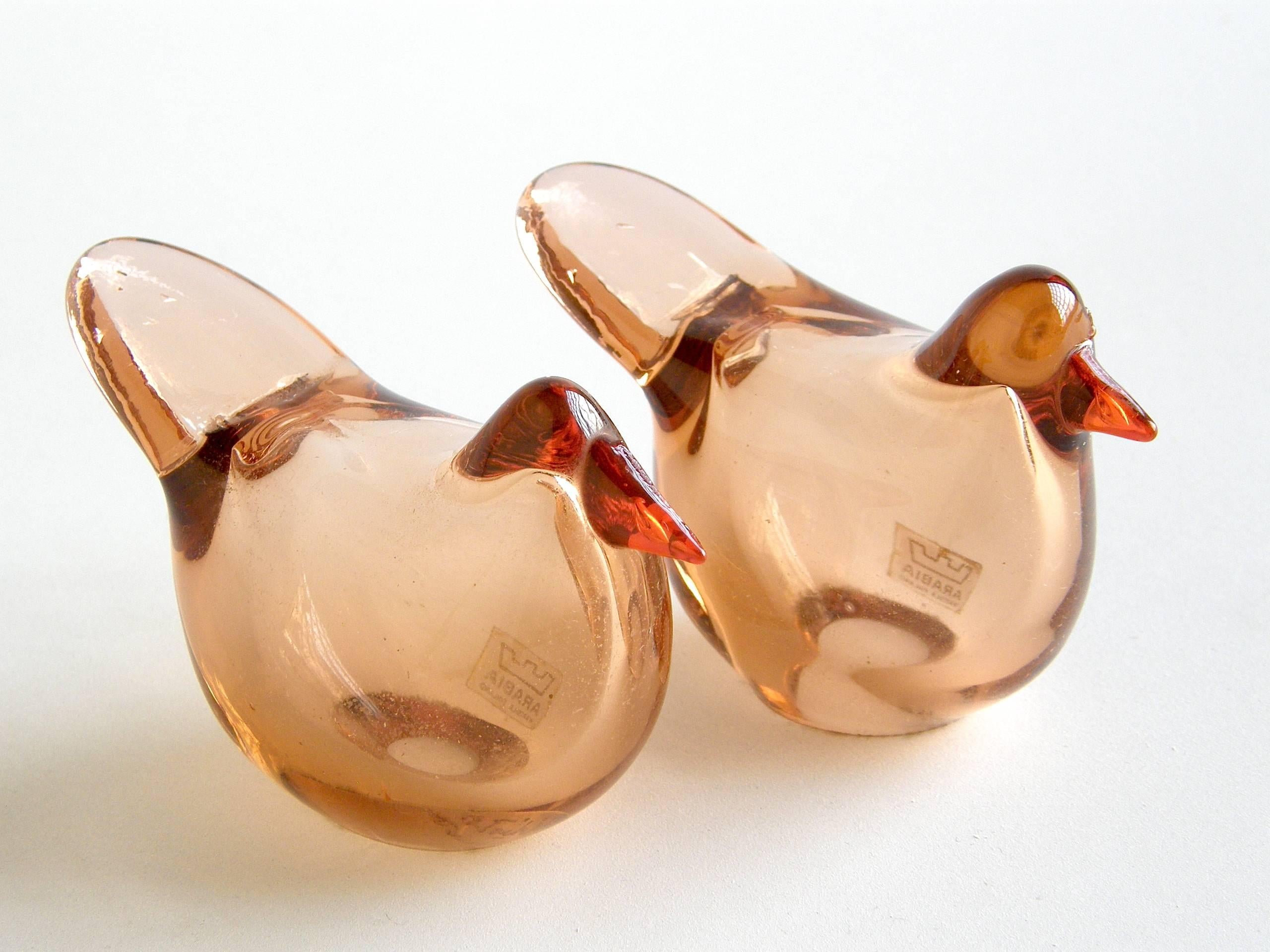 Oiva Toikka Glass Birds In Excellent Condition In Chicago, IL