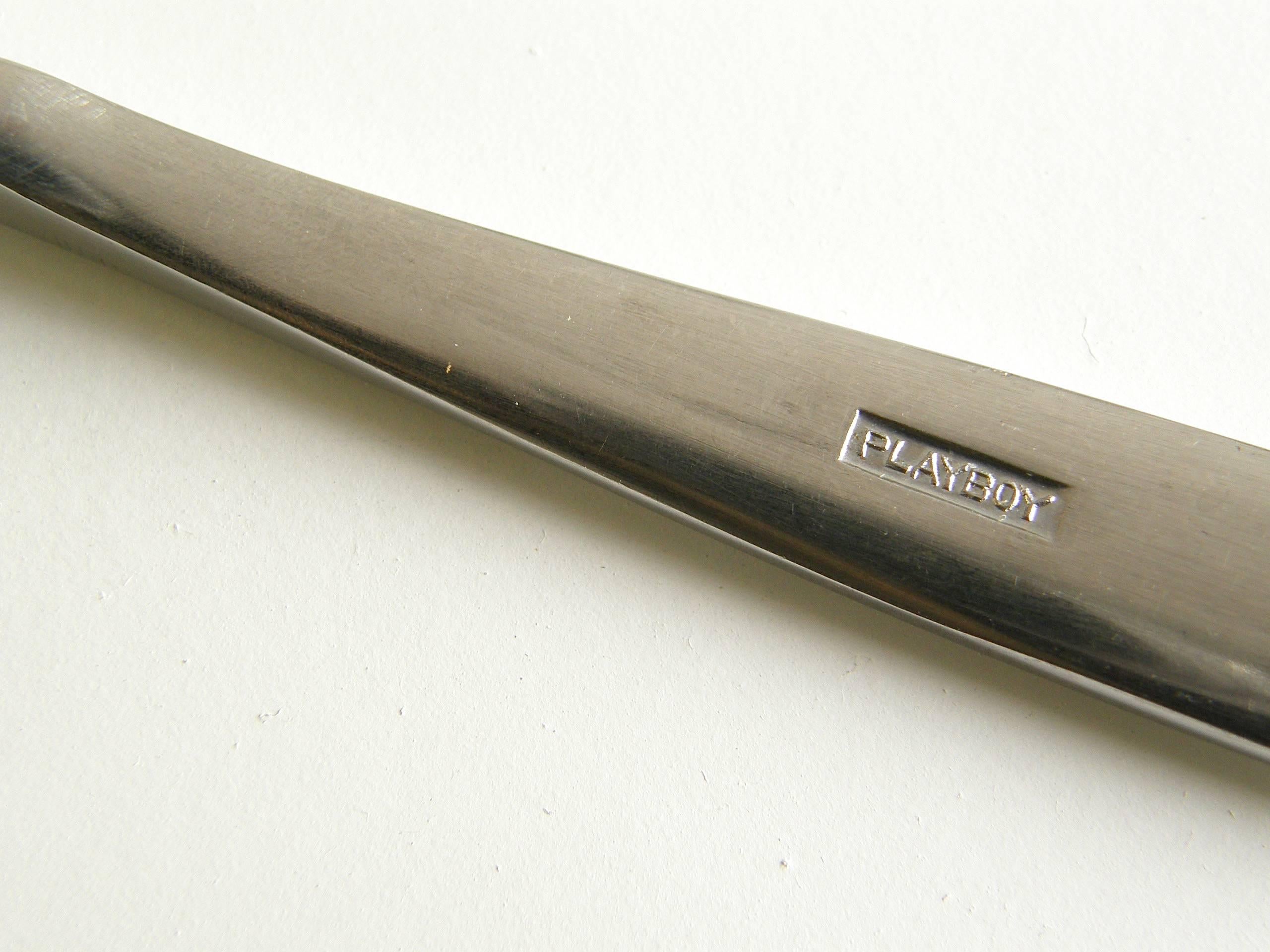 Japanese Playboy Club Stainless Flatware Set