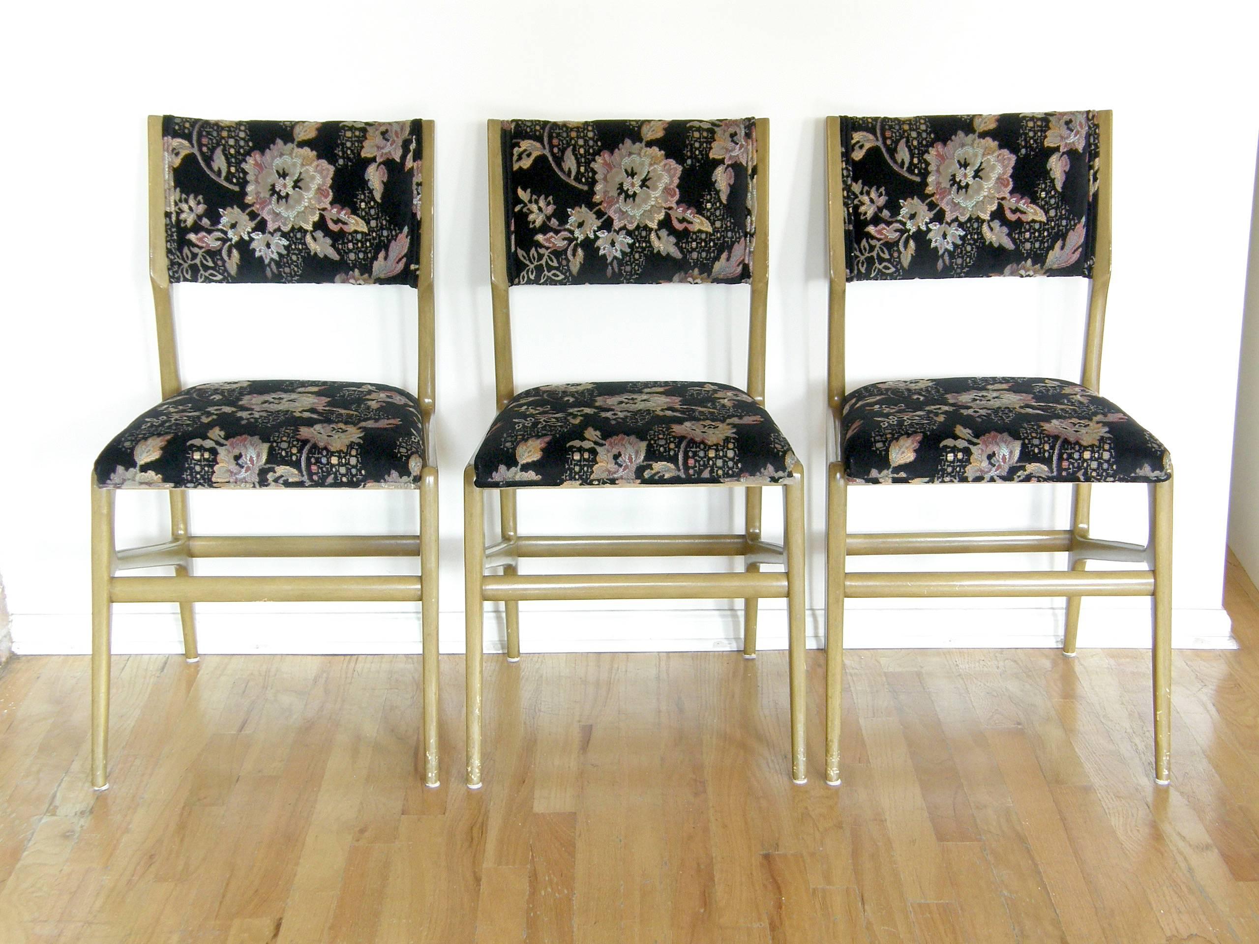 Set of Six Gio Ponti Dining Chairs 1